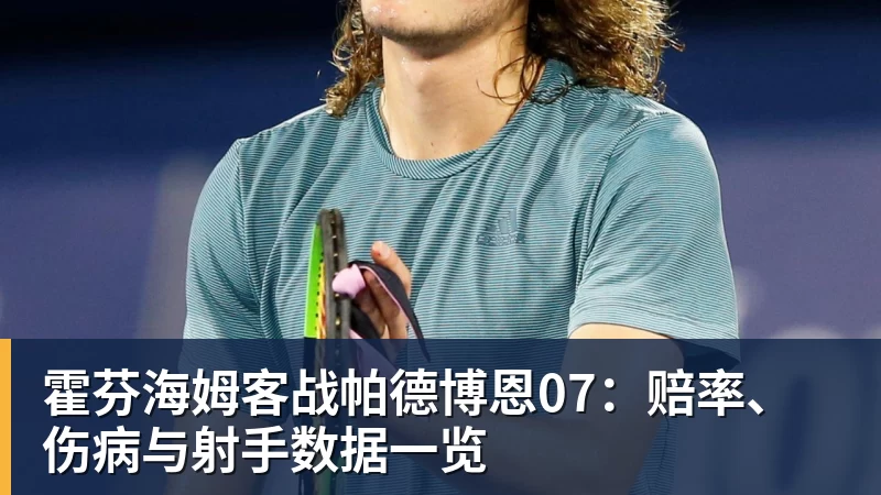 霍芬海姆客战帕德博恩07:赔率、伤病与射手数据一览